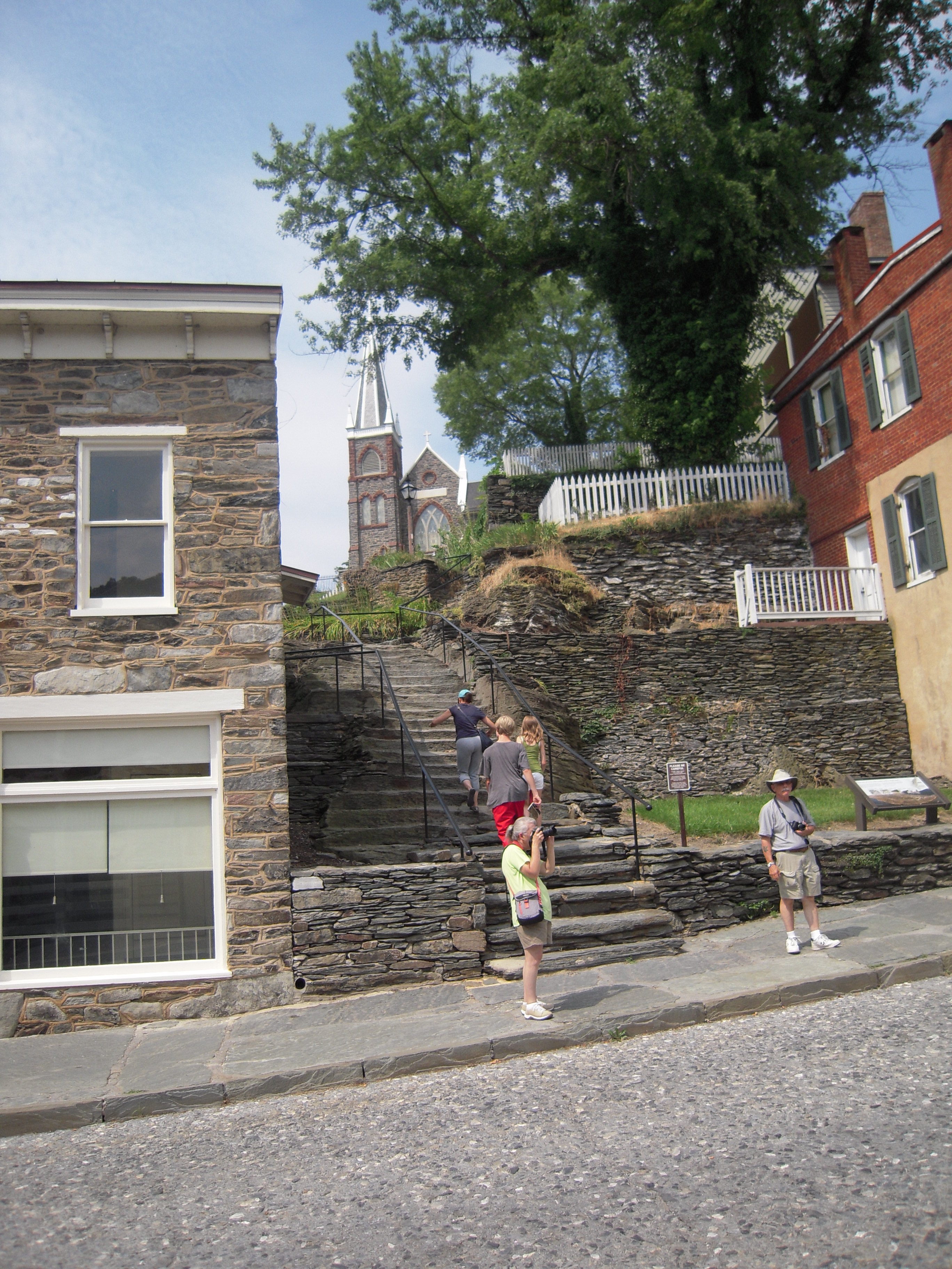 St. Peter's Church in the background