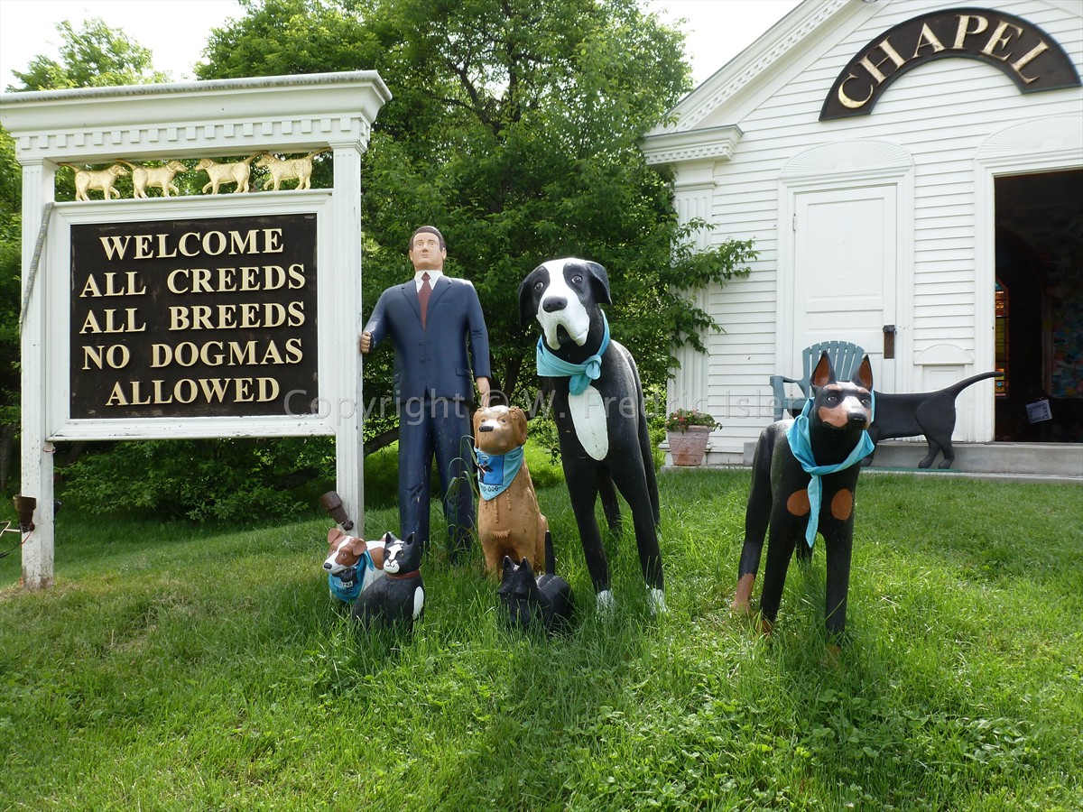 No sermons -- just love.