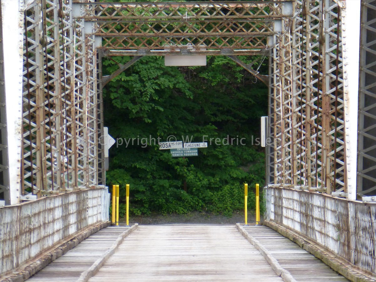 The only way to drive to Shohola Township, PA