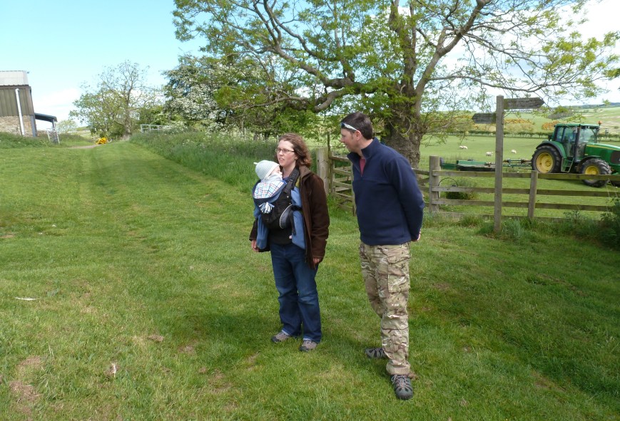 Penny and David with son Alex